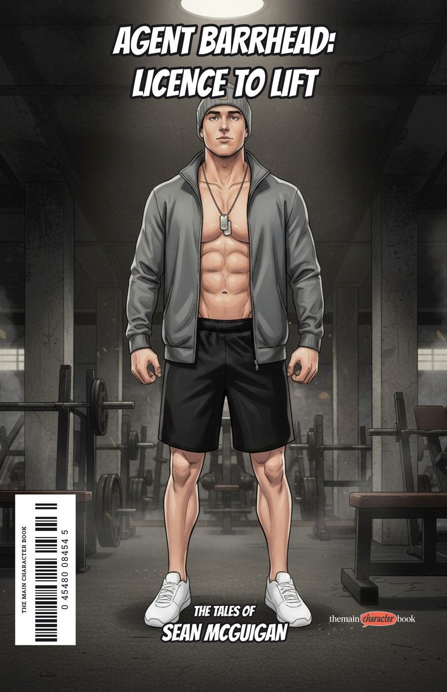 Agent Barrhead: Licence to Lift — personalised front cover