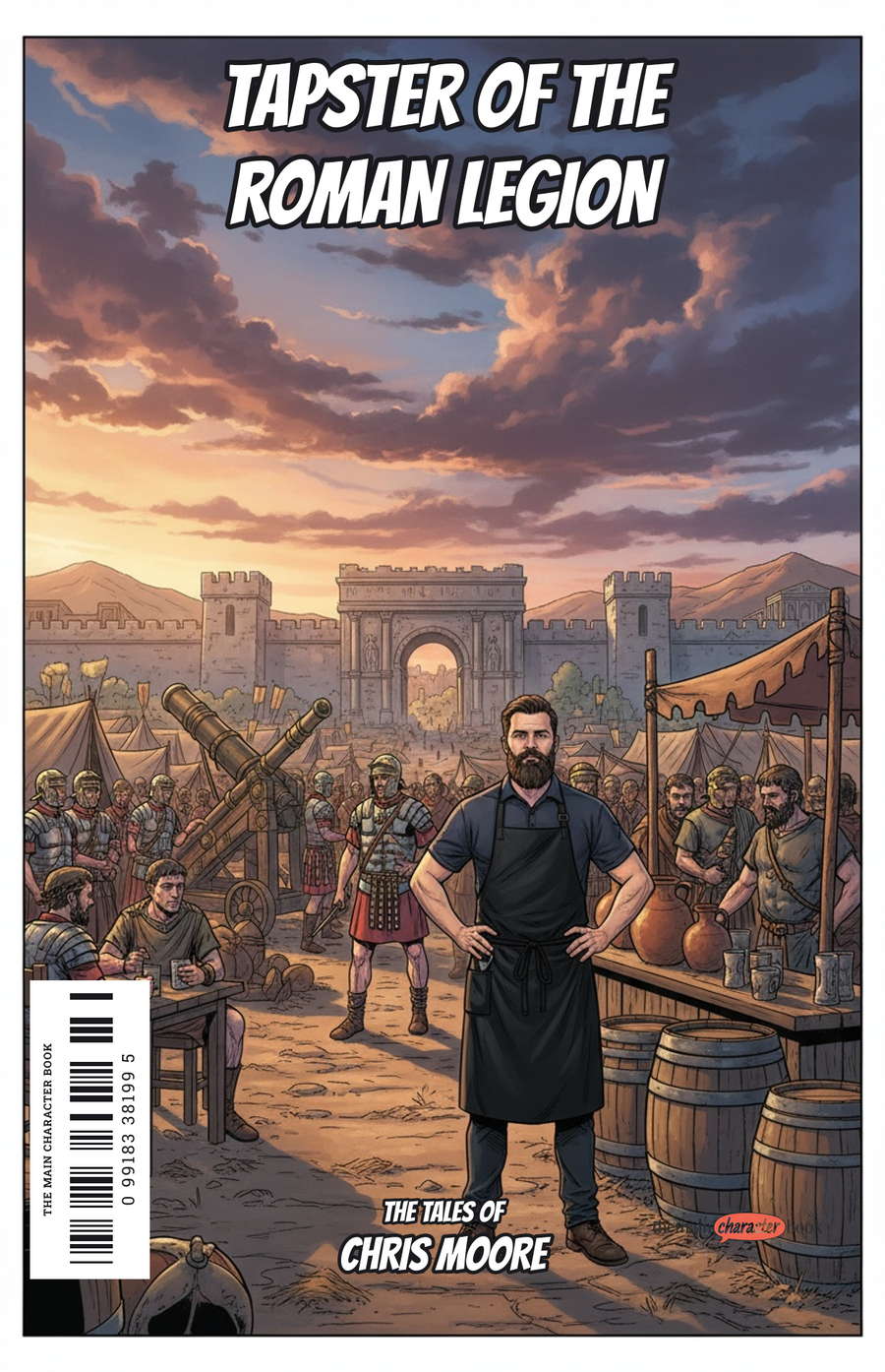 Tapster of the Roman Legion — personalised front cover