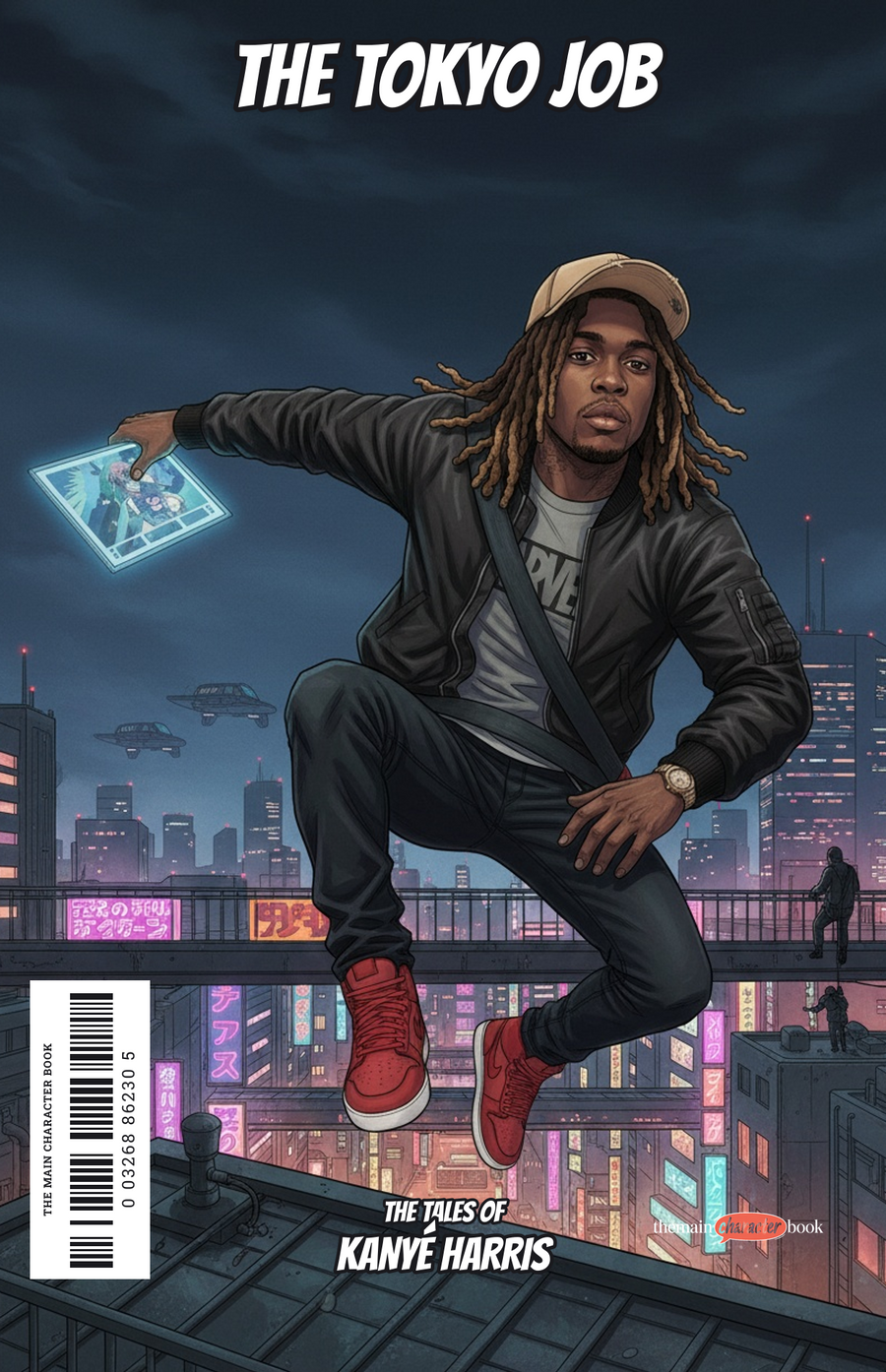 The Tokyo Job — personalised front cover
