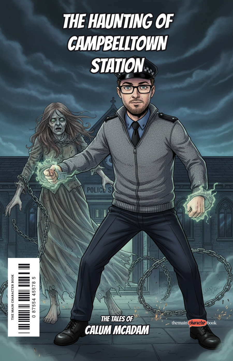The Haunting of Campbelltown Station — personalised front cover