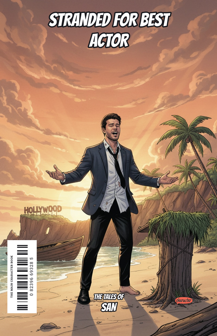 Stranded for Best Actor — personalised front cover
