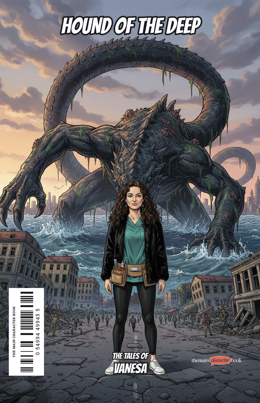 Hound of the Deep — personalised front cover