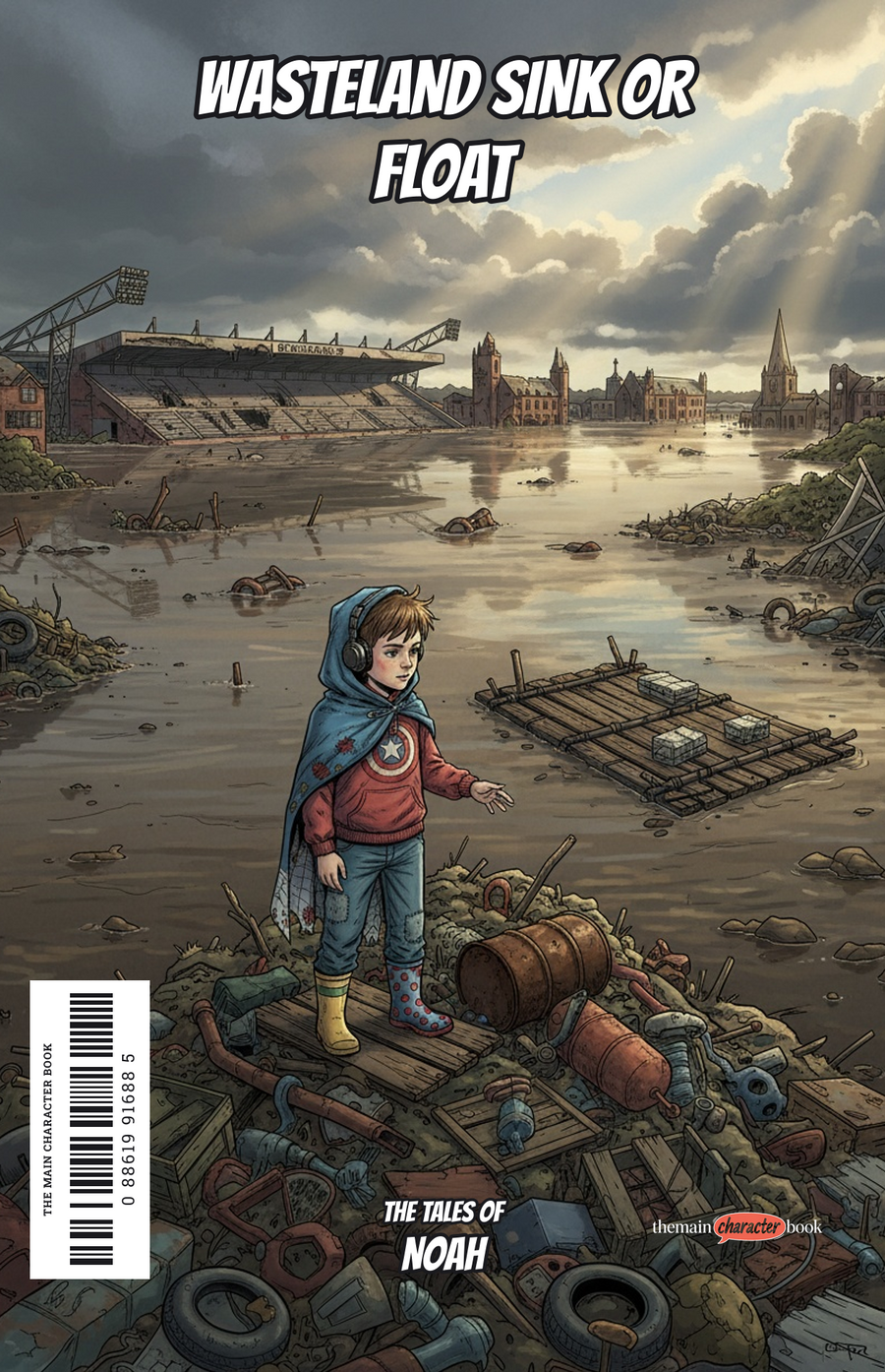 Wasteland Sink or Float — personalised front cover
