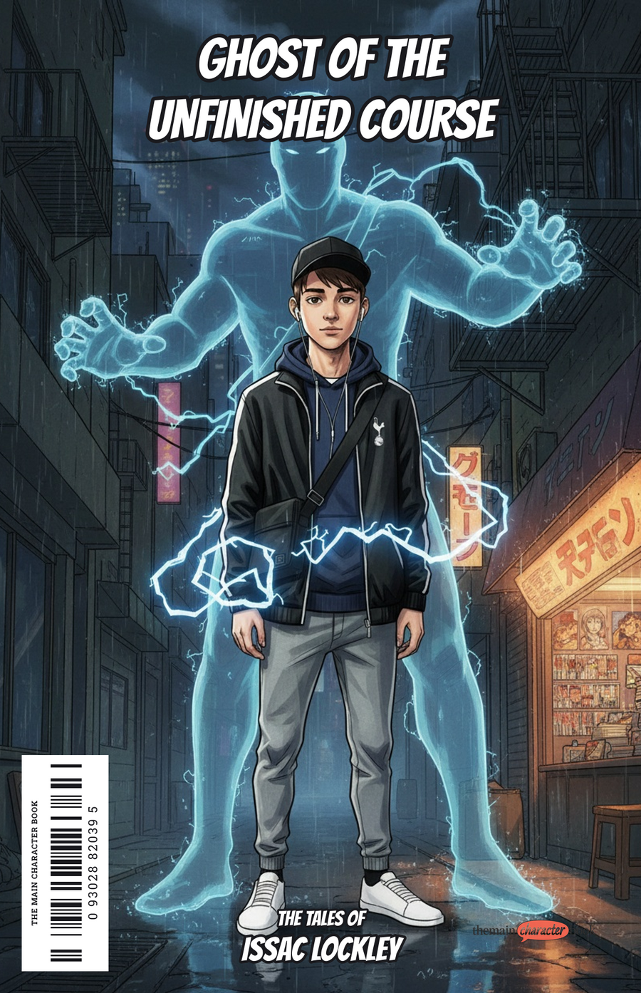 Ghost of the Unfinished Course — personalised front cover