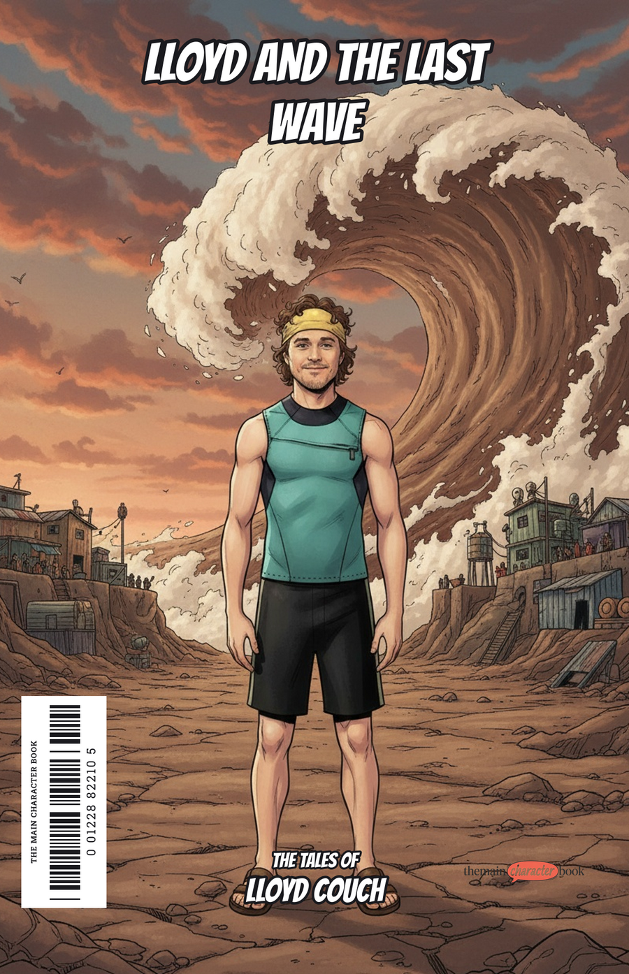 Lloyd and the Last Wave — personalised front cover