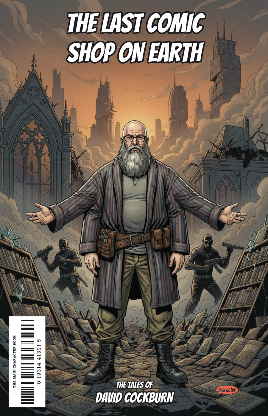 The Last Comic Shop on Earth — personalised front cover