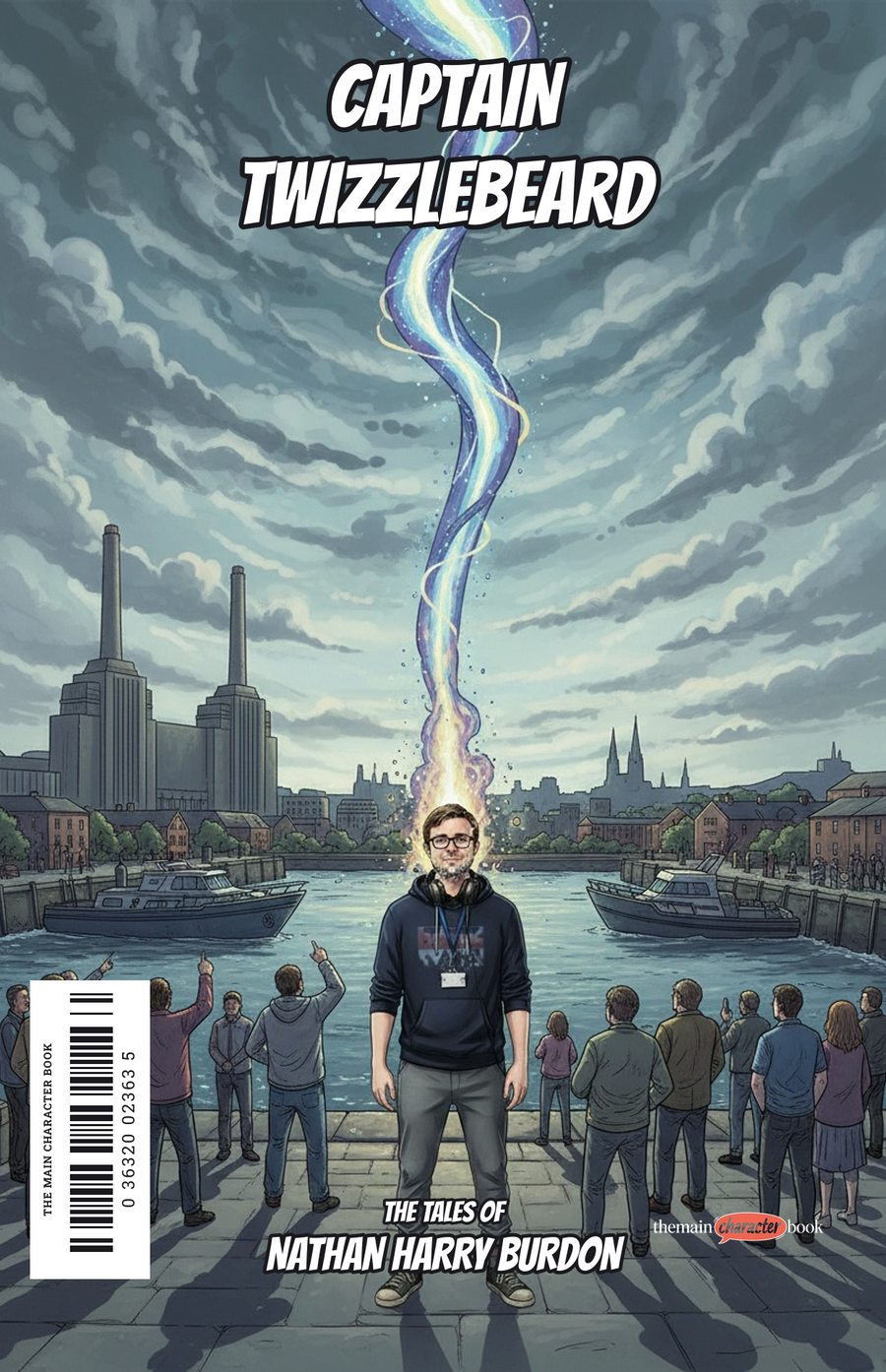 Captain Twizzlebeard — personalised front cover
