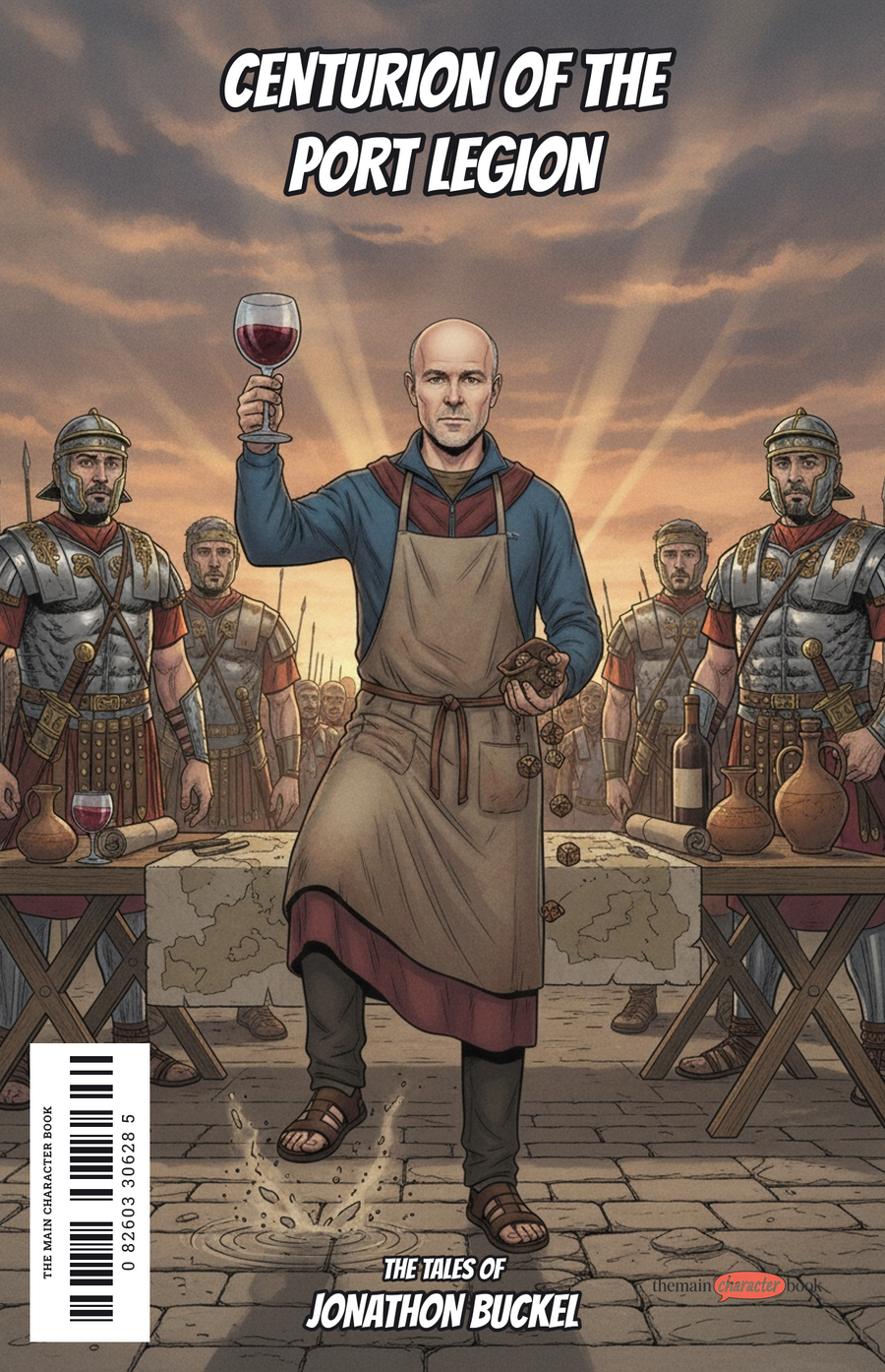 Centurion of the Port Legion — personalised front cover