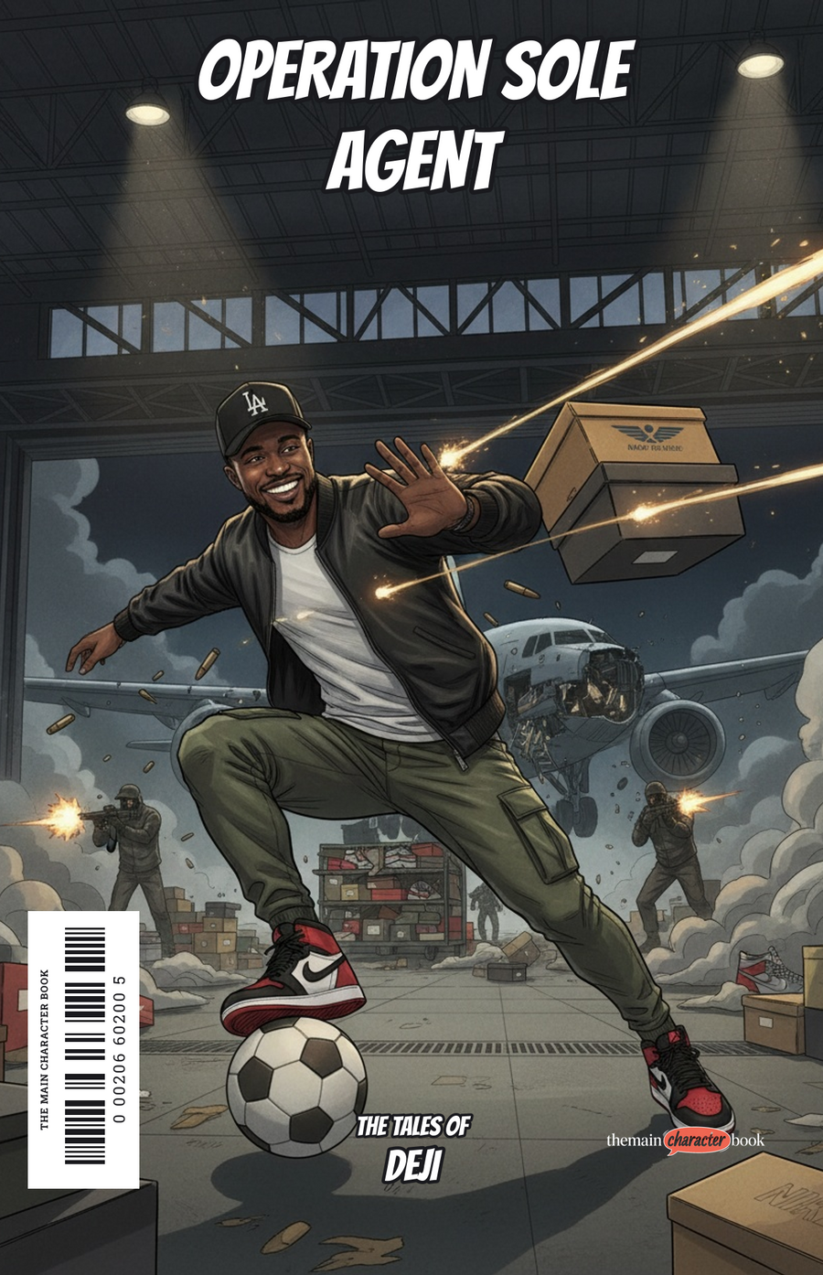 Operation Sole Agent — personalised front cover