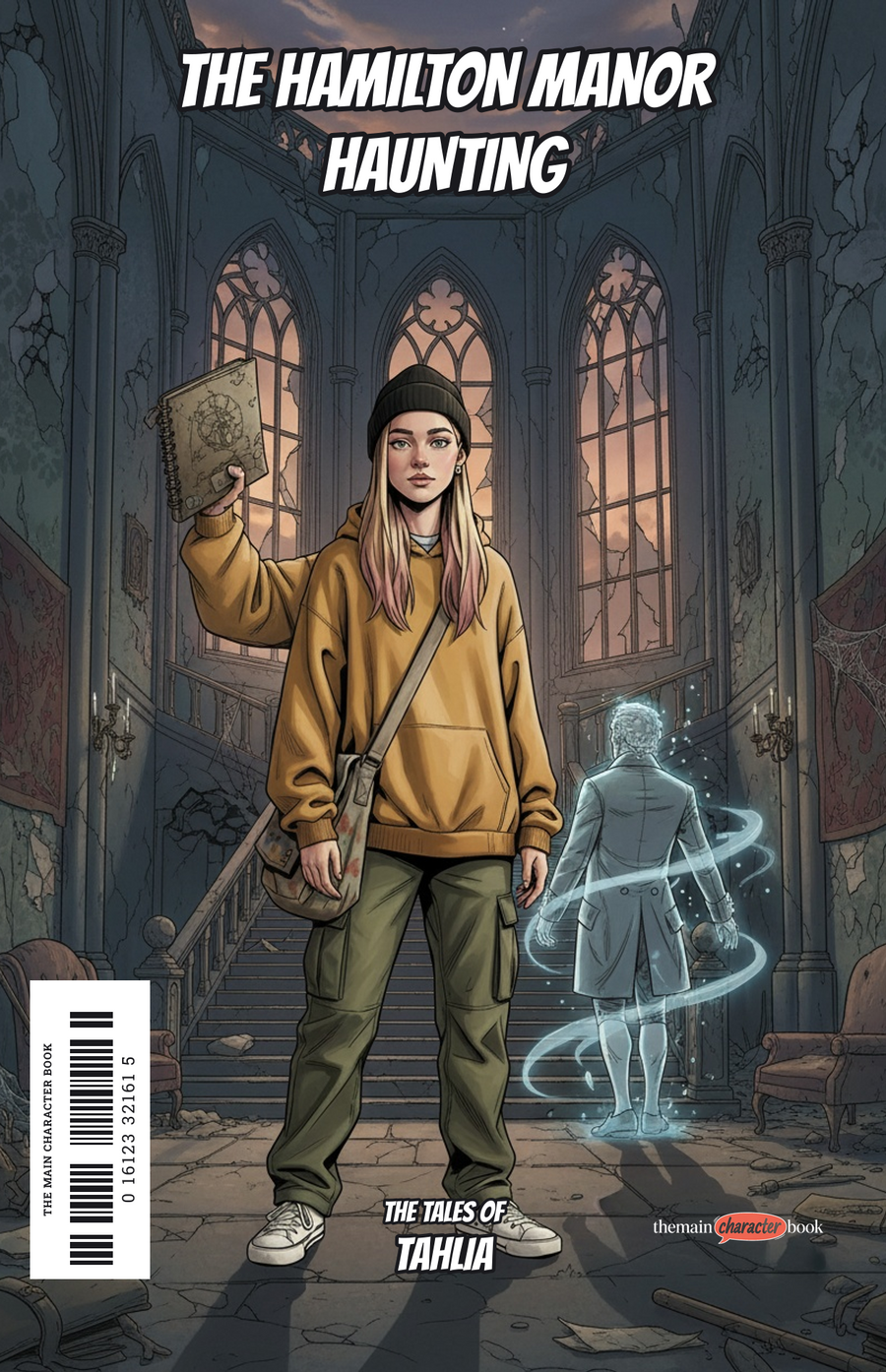 The Hamilton Manor Haunting — personalised front cover