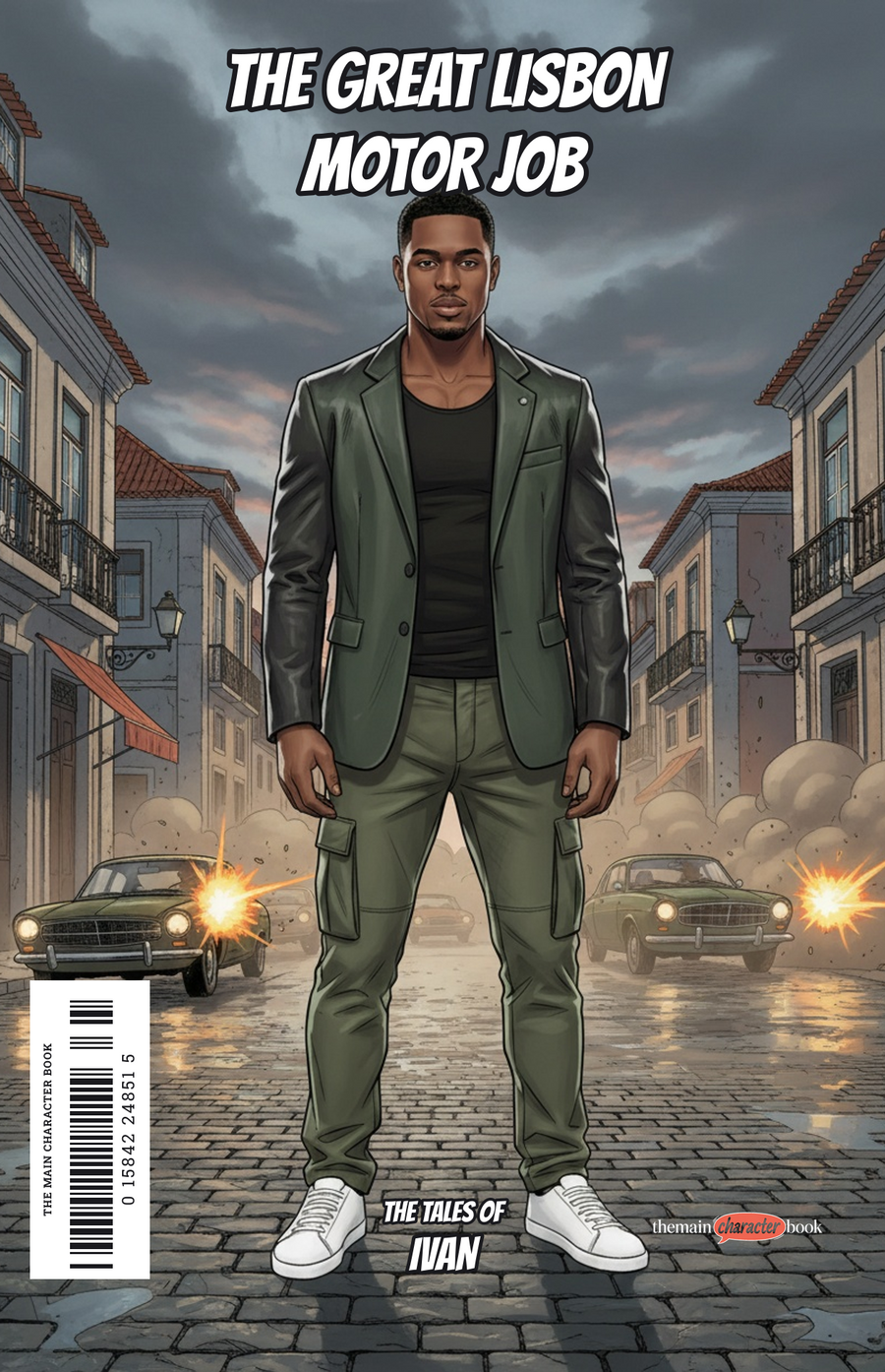 The Great Lisbon Motor Job — personalised front cover