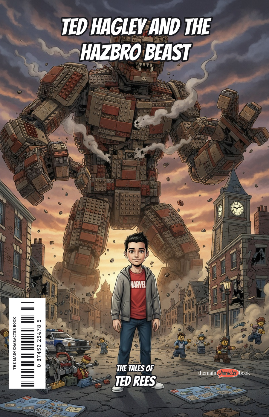 Ted Hagley and the Hazbro Beast — personalised front cover