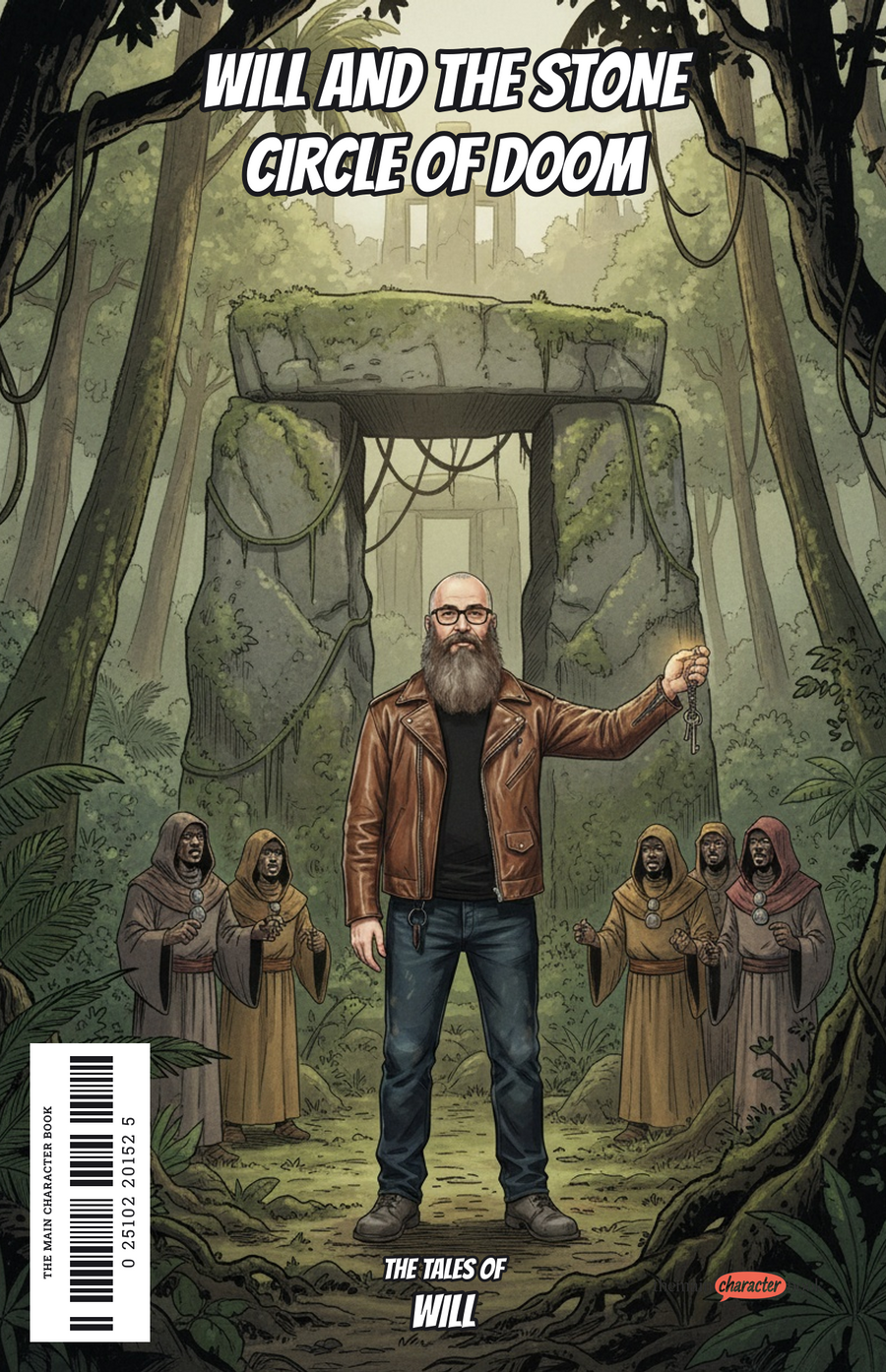 Will and the Stone Circle of Doom — personalised front cover