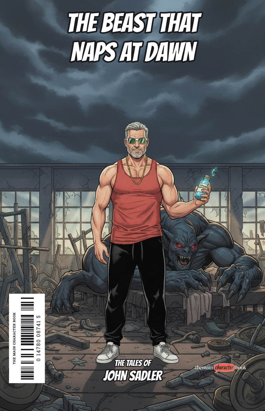 The Beast That Naps at Dawn — personalised front cover