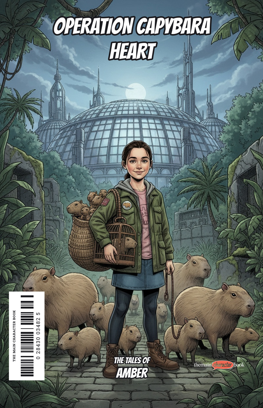 Operation Capybara Heart — personalised front cover