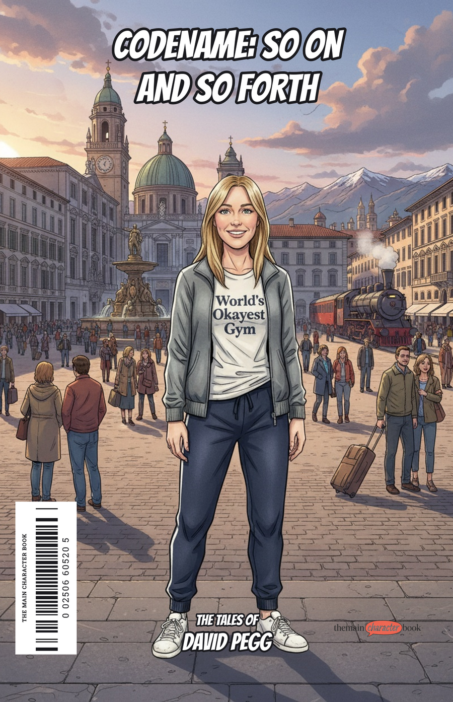 Codename: So On and So Forth — personalised front cover