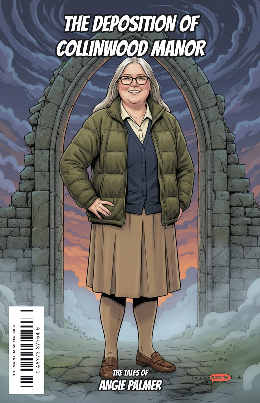 The Deposition of Collinwood Manor — personalised front cover