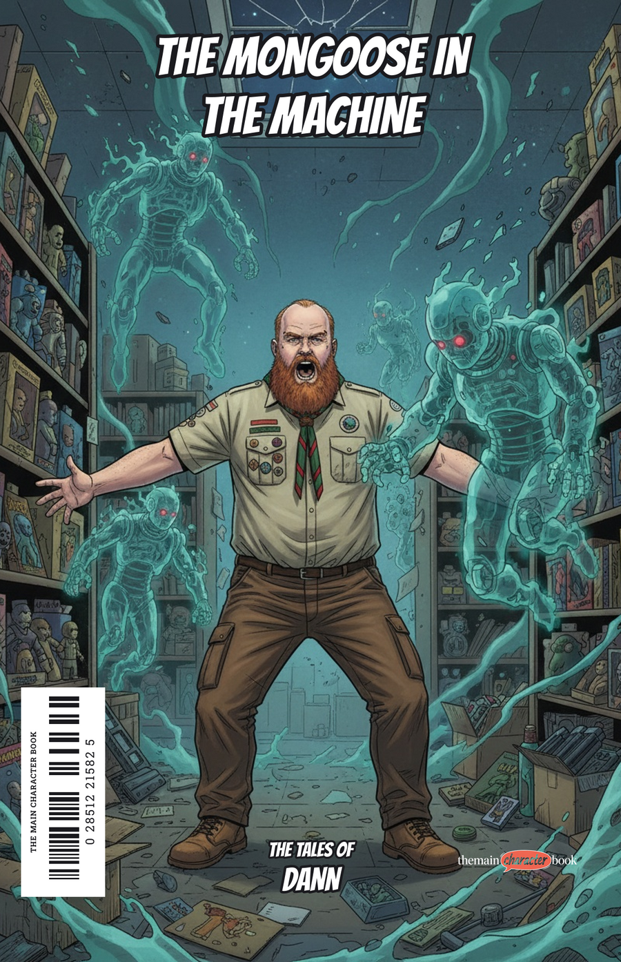 The Mongoose in the Machine — personalised front cover