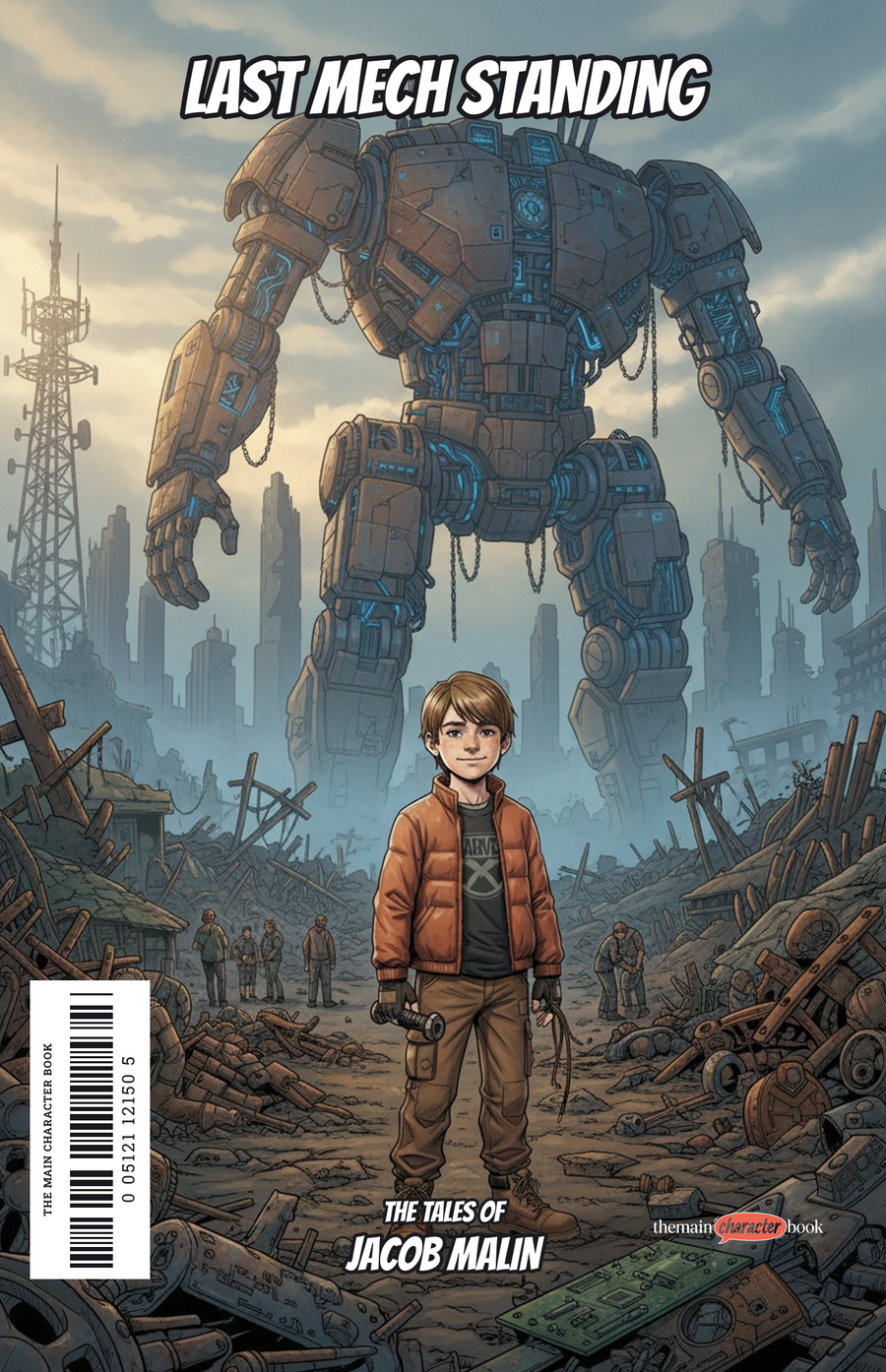 Last Mech Standing — personalised front cover