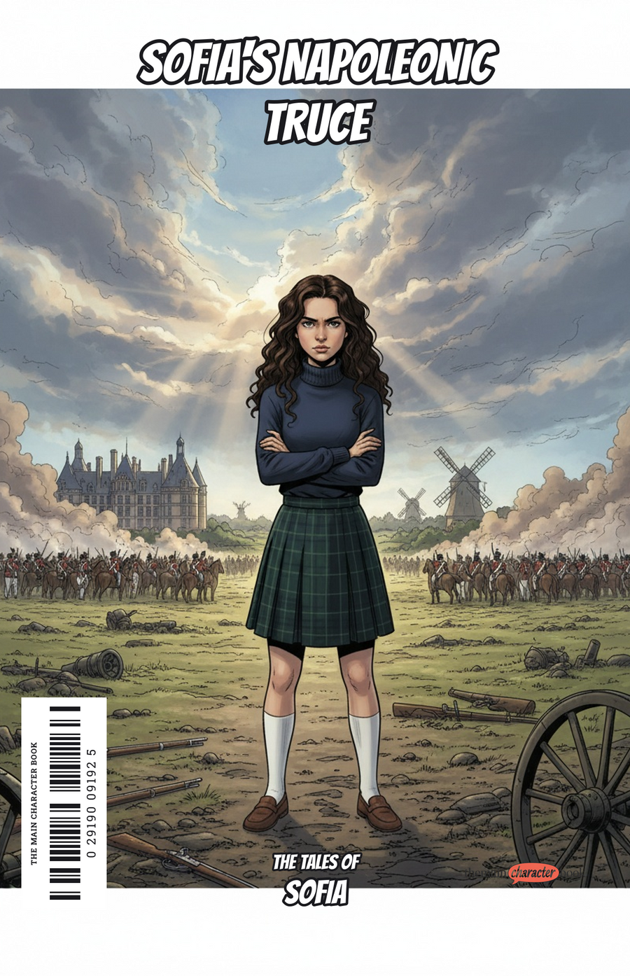 Sofia's Napoleonic Truce — personalised front cover