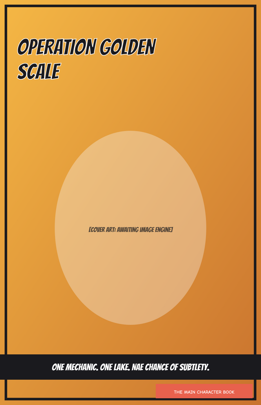 Operation Golden Scale — personalised front cover