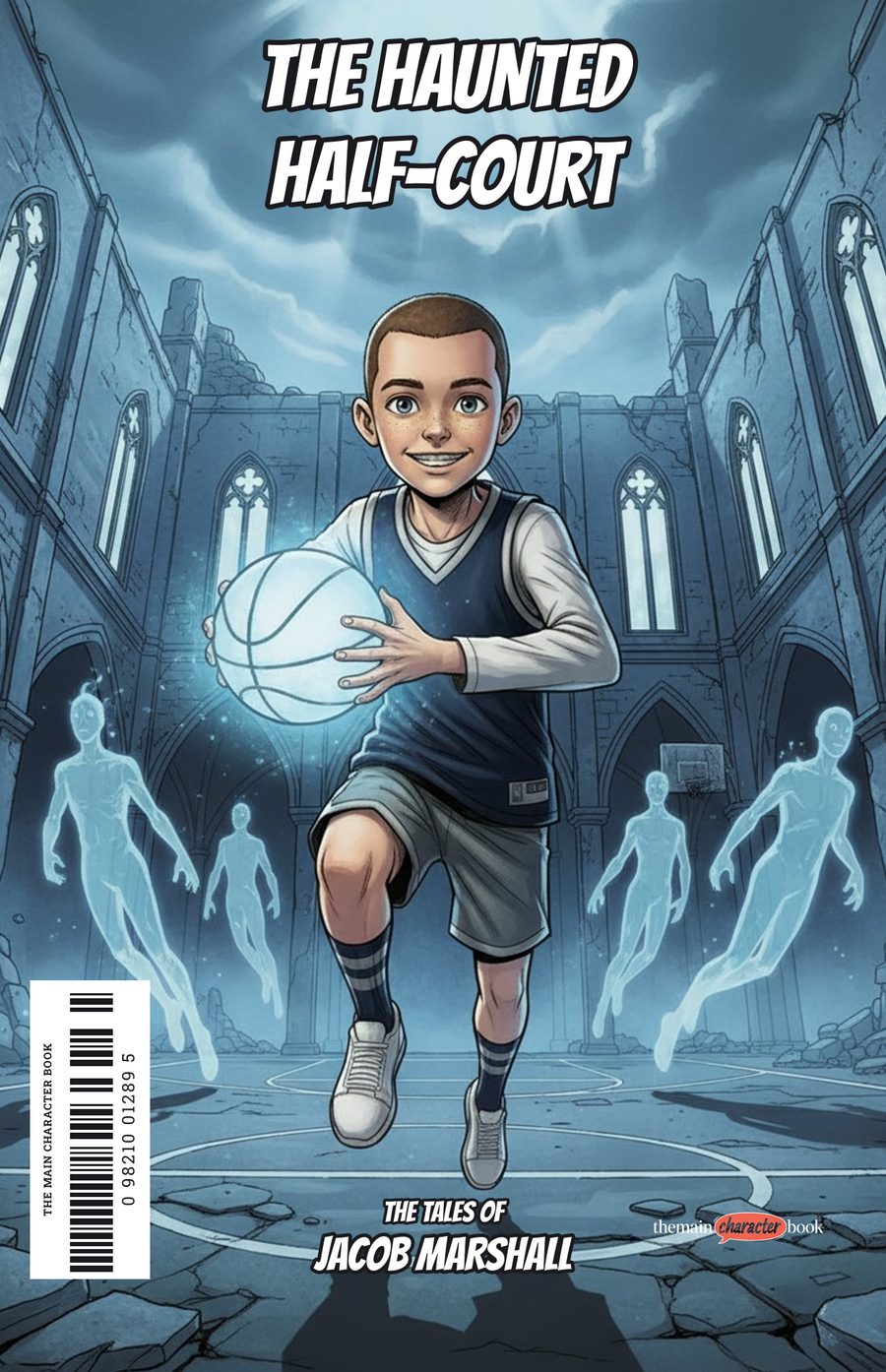 The Haunted Half-Court — personalised front cover