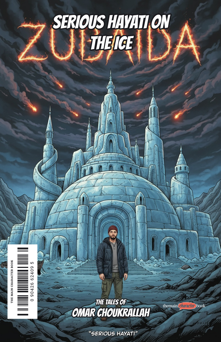 Serious Hayati on the Ice — personalised front cover