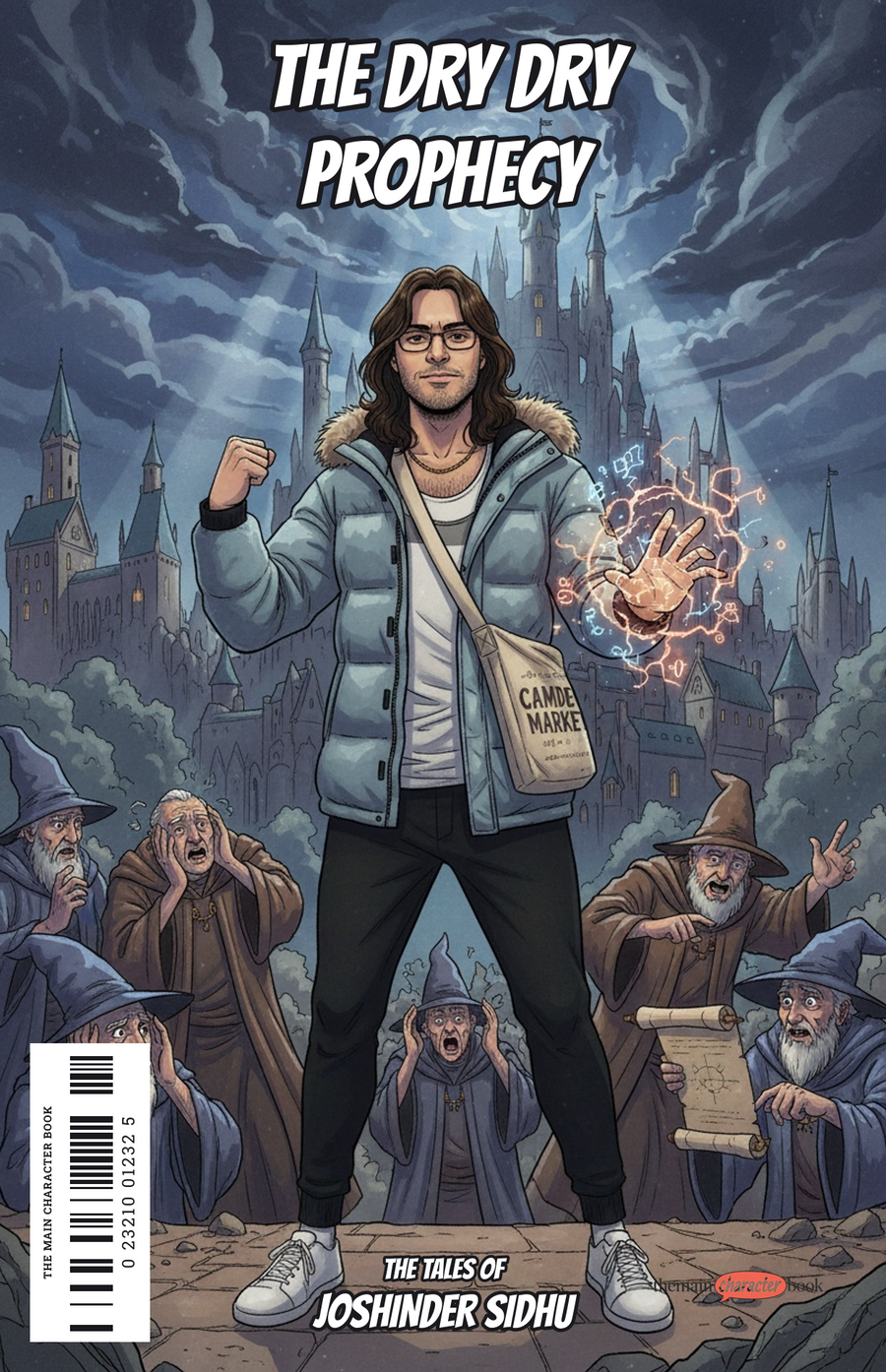The Dry Dry Prophecy — personalised front cover