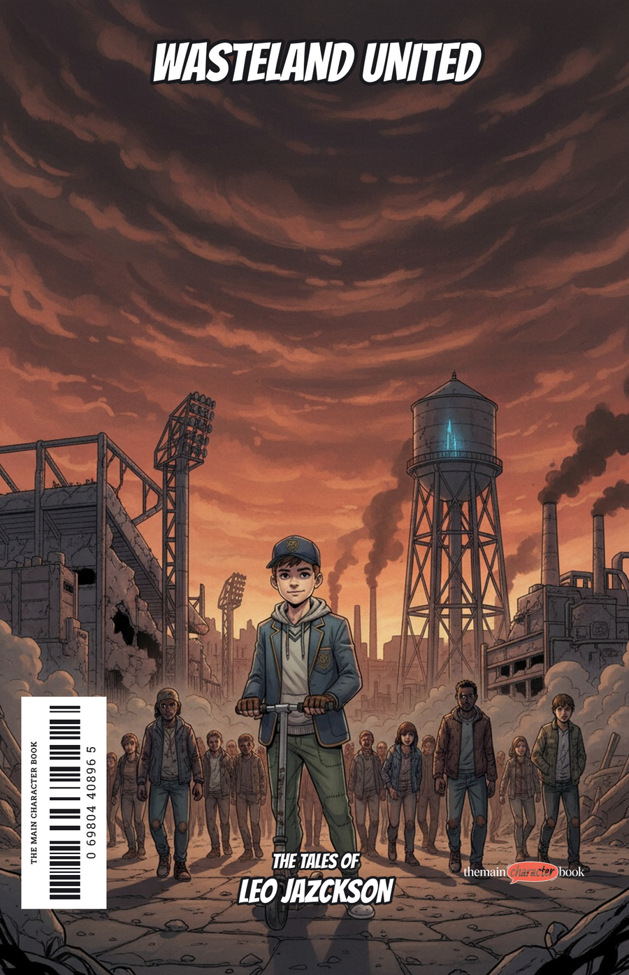 Wasteland United — personalised front cover