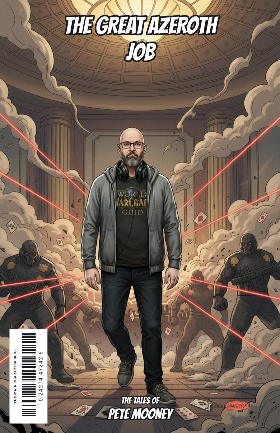 The Great Azeroth Job — personalised front cover