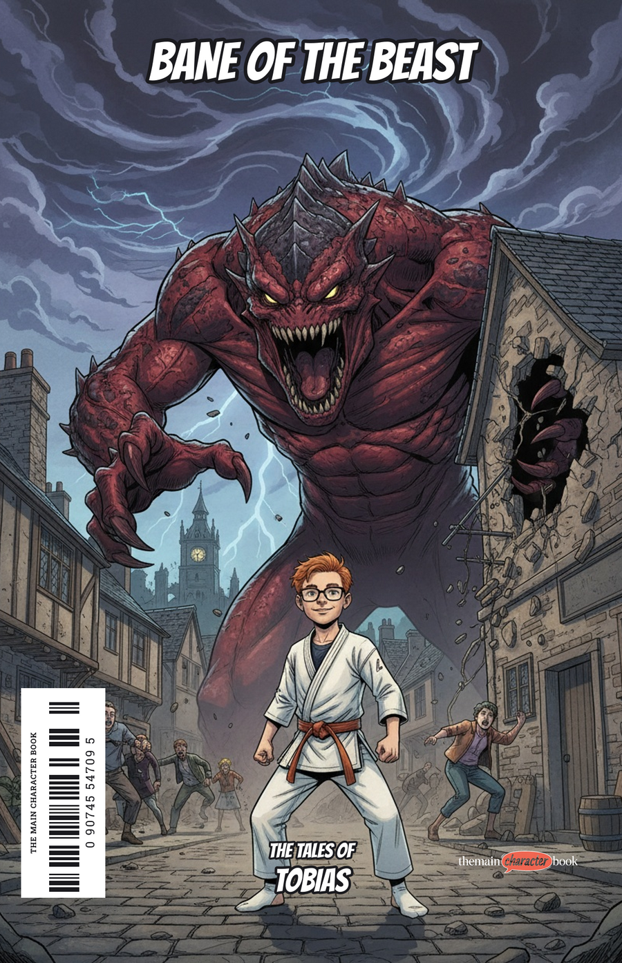 Bane of the Beast — personalised front cover