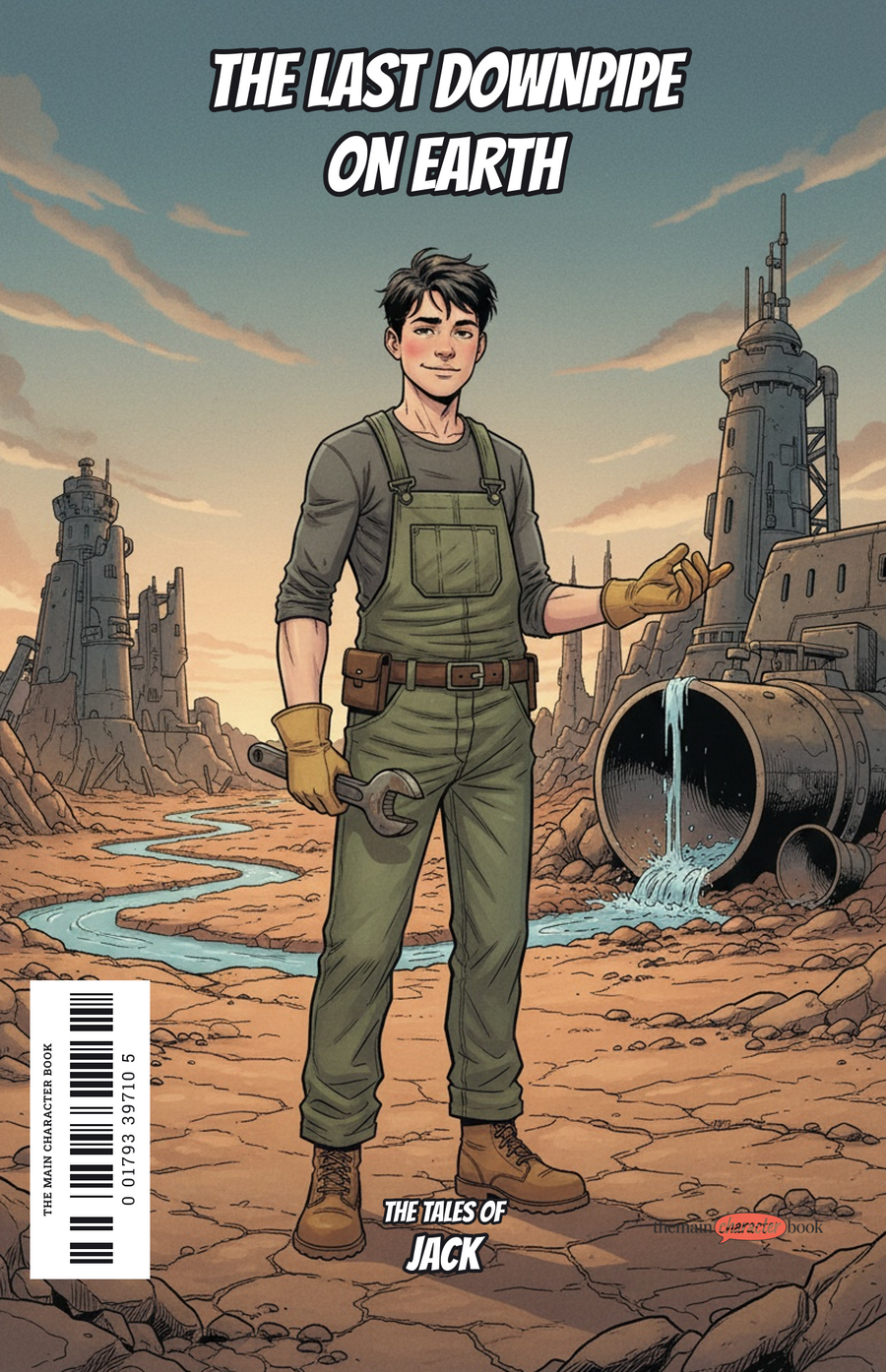 The Last Downpipe on Earth — personalised front cover