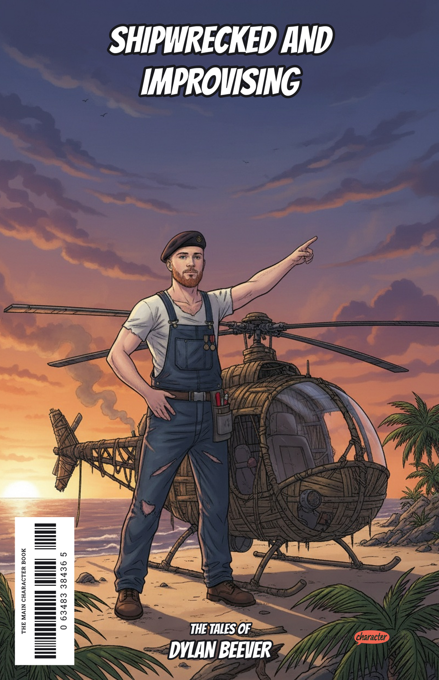Shipwrecked and Improvising — personalised front cover