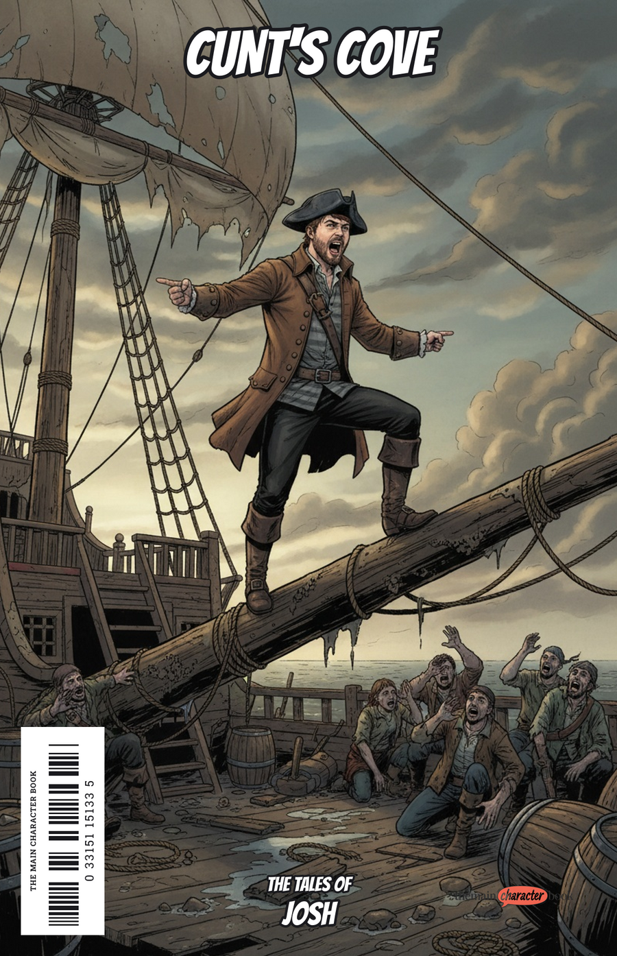 Cunt's Cove — personalised front cover