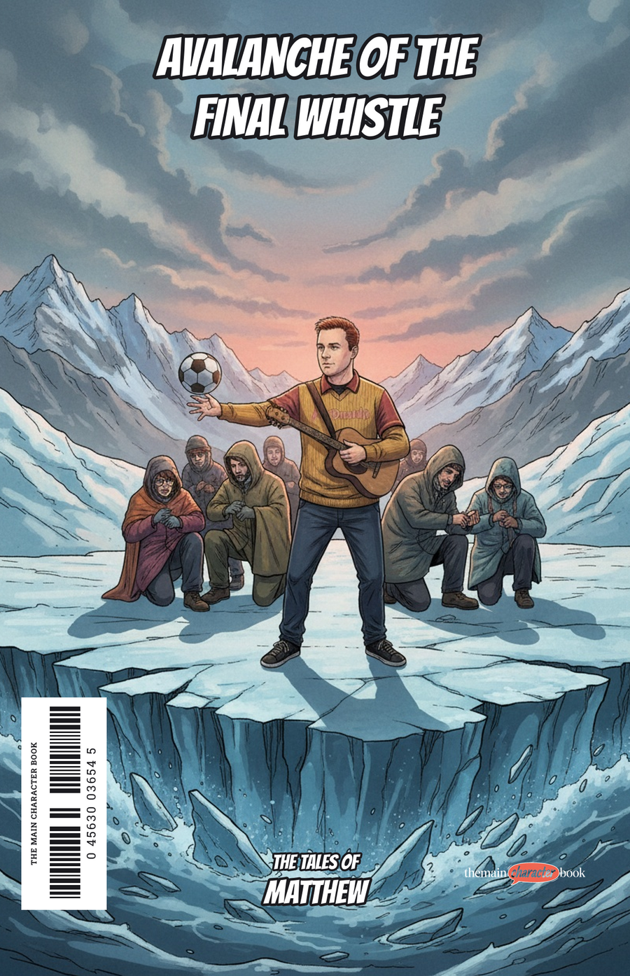 Avalanche of the Final Whistle — personalised front cover