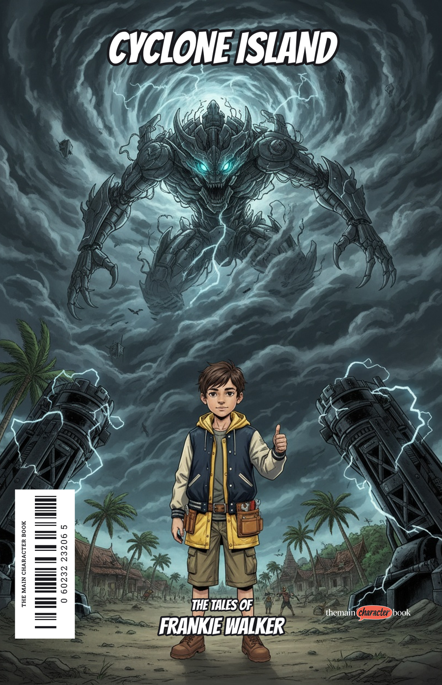 Cyclone Island — personalised front cover