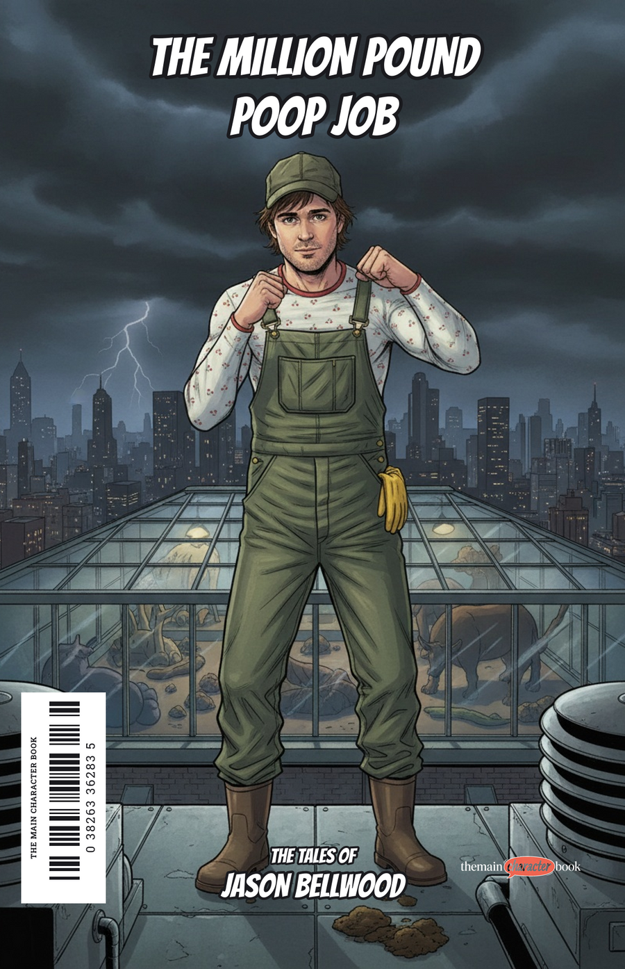 The Million Pound Poop Job — personalised front cover