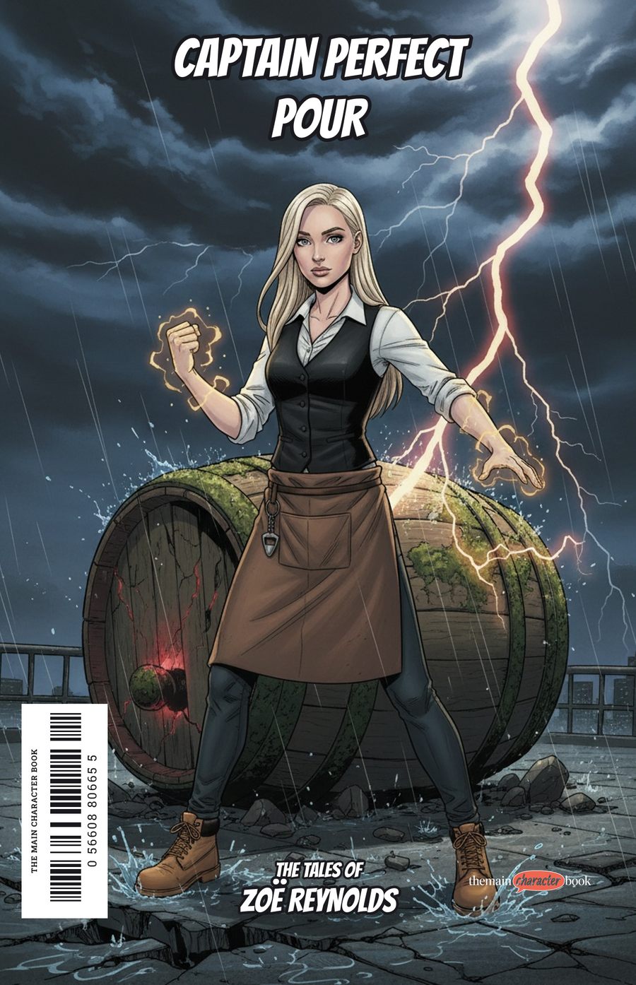 Captain Perfect Pour — personalised front cover