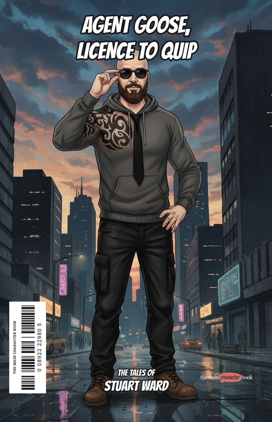 Agent Goose, Licence to Quip — personalised front cover