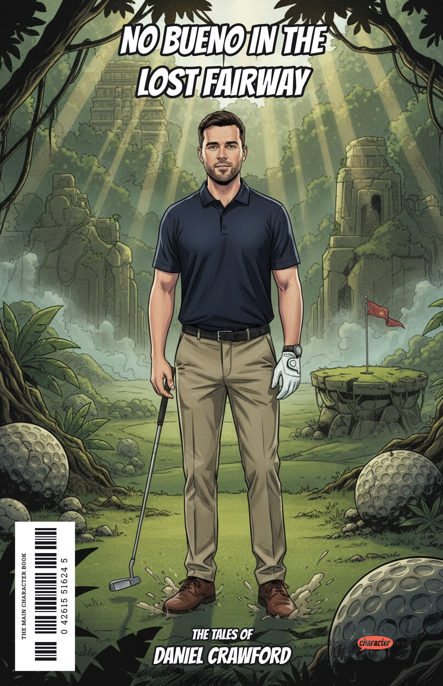 No Bueno in the Lost Fairway — personalised front cover