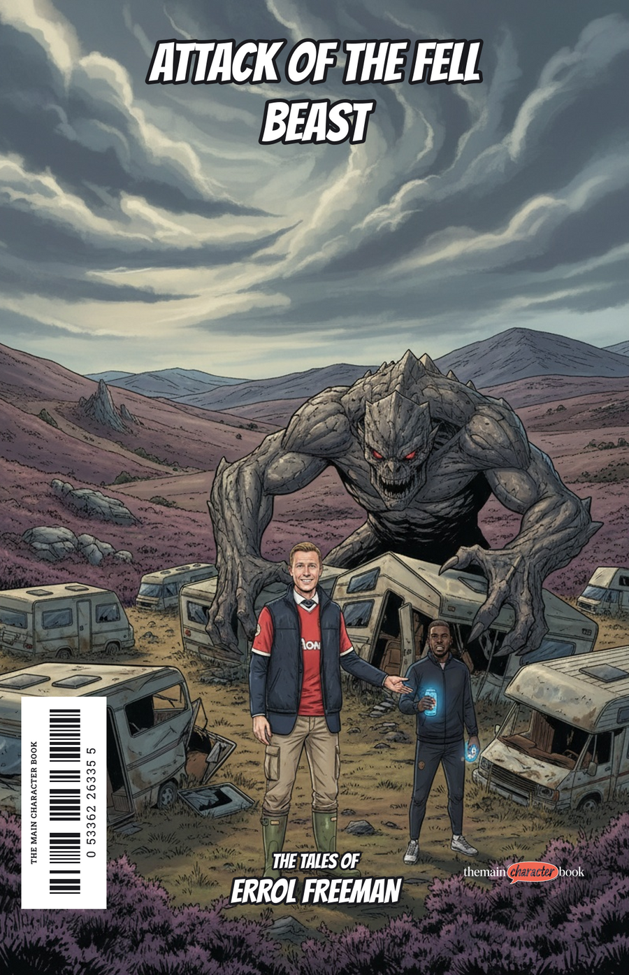 Attack of the Fell Beast — personalised front cover