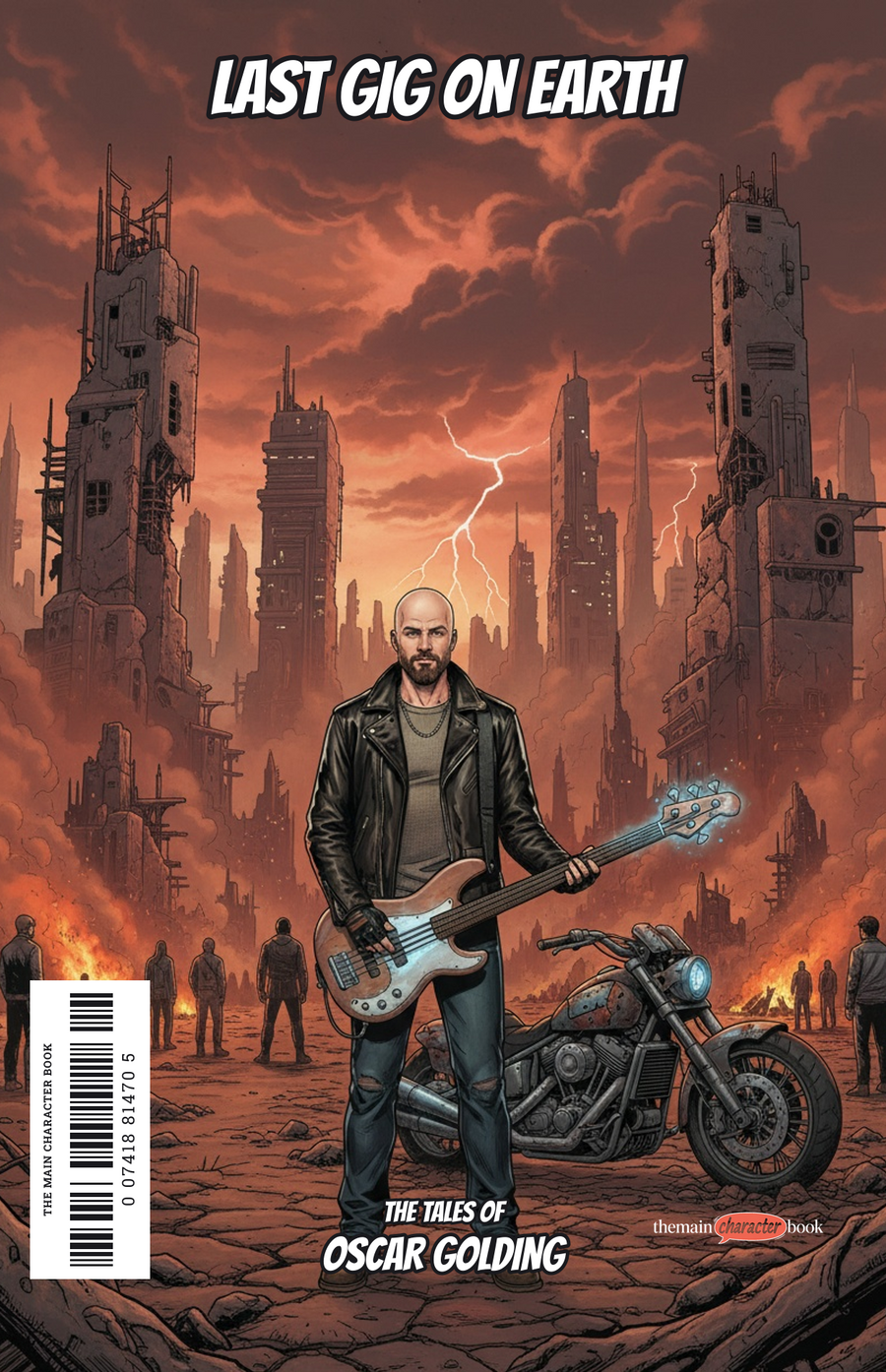 Last Gig on Earth — personalised front cover