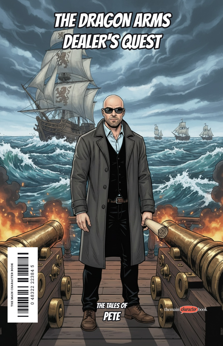The Dragon Arms Dealer's Quest — personalised front cover