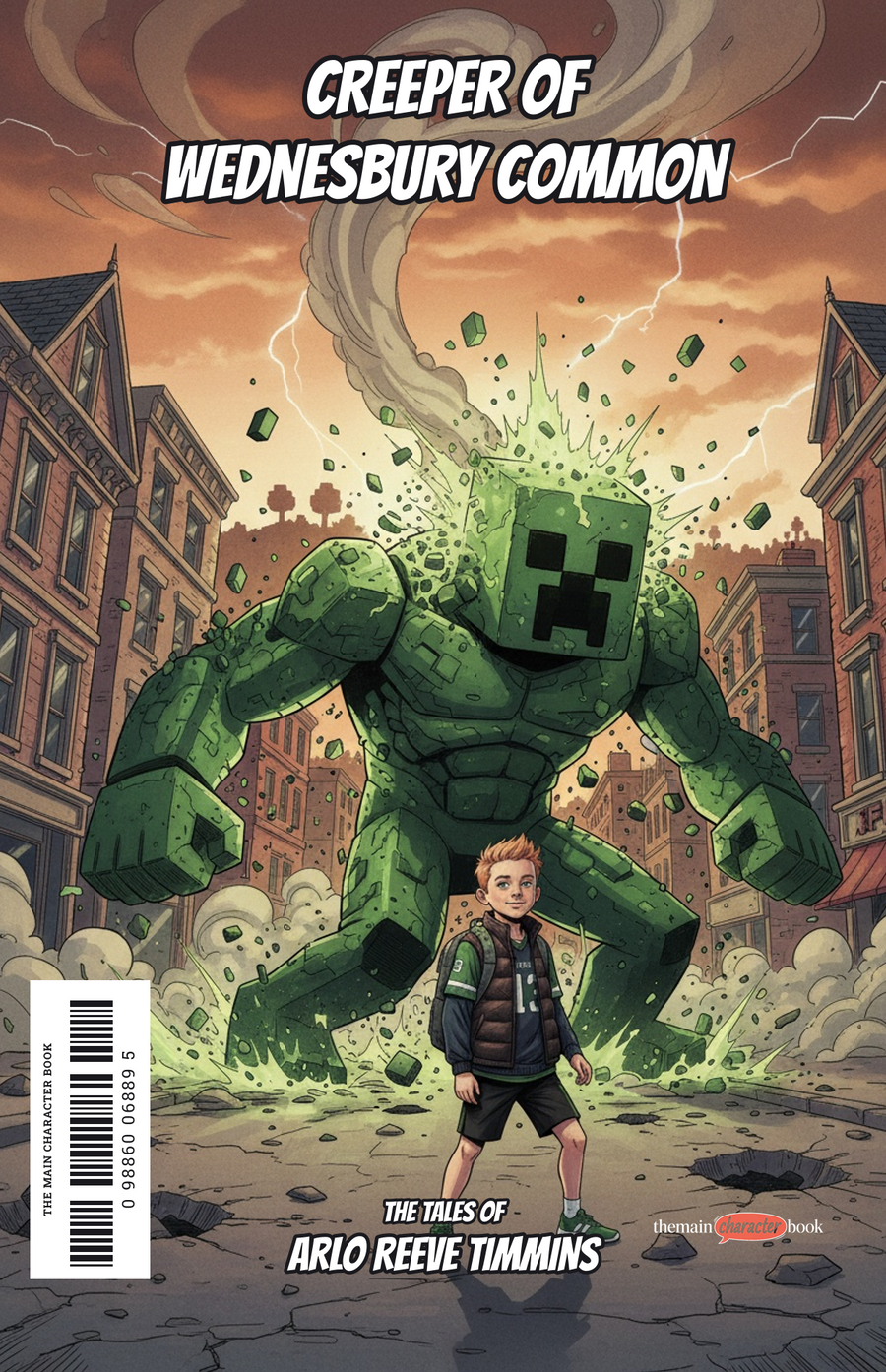Creeper of Wednesbury Common — personalised front cover