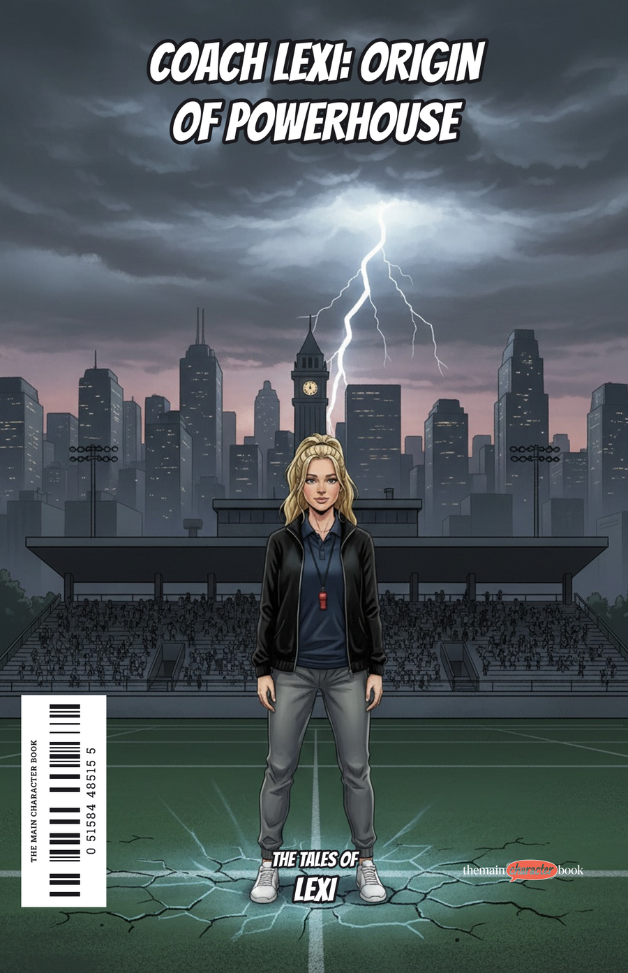 Coach Lexi: Origin of Powerhouse — personalised front cover