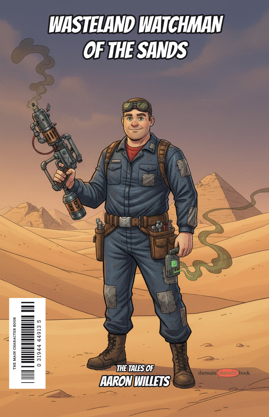 Wasteland Watchman of the Sands — personalised front cover