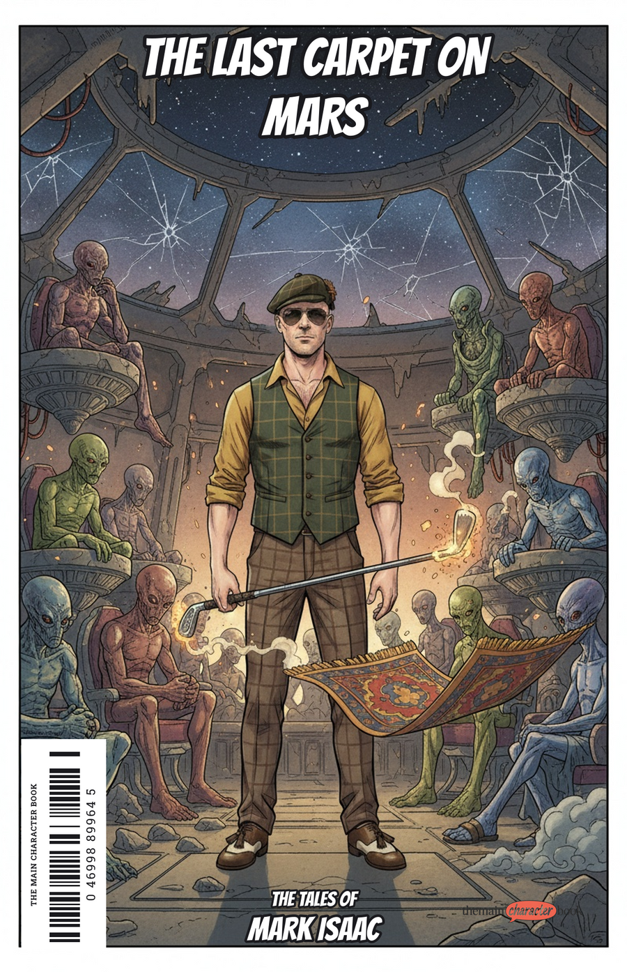 The Last Carpet on Mars — personalised front cover