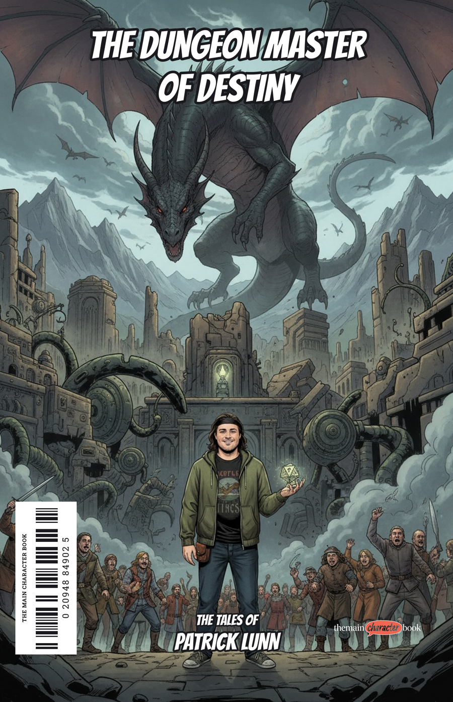 The Dungeon Master of Destiny — personalised front cover