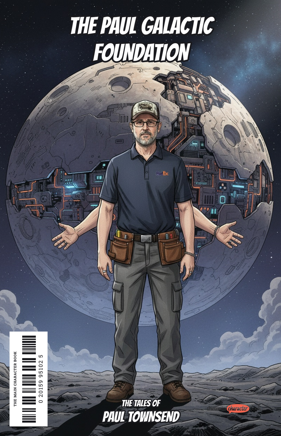 The Paul Galactic Foundation — personalised front cover