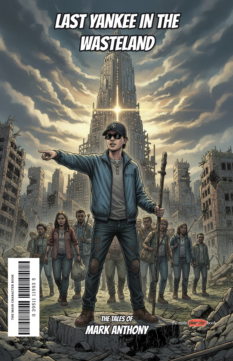 Last Yankee in the Wasteland — personalised front cover